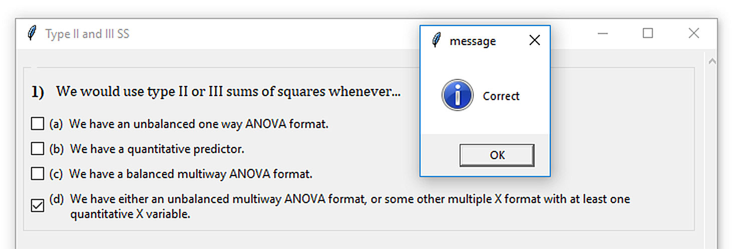 A self-test GUI using the *gWidgets2tcltk* function `gcheckboxgroup`. For GUI code type: `fix(selftest.typeIISS.tck1)`.